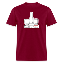 Load image into Gallery viewer, DeafBlind Potter Men's T-Shirt - burgundy
