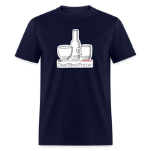 Load image into Gallery viewer, DeafBlind Potter Men&#39;s T-Shirt - navy
