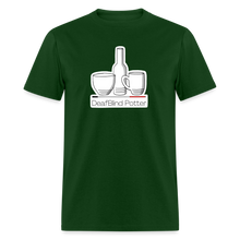 Load image into Gallery viewer, DeafBlind Potter Men&#39;s T-Shirt - forest green
