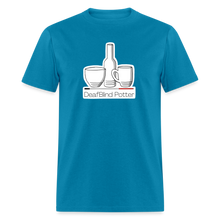 Load image into Gallery viewer, DeafBlind Potter Men's T-Shirt - turquoise
