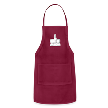Load image into Gallery viewer, DeafBlind Potter Apron - burgundy