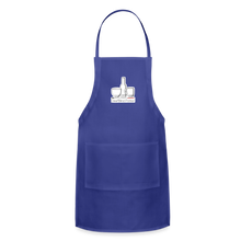 Load image into Gallery viewer, DeafBlind Potter Apron - royal blue