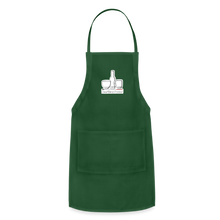 Load image into Gallery viewer, DeafBlind Potter Apron - forest green