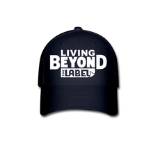 Load image into Gallery viewer, Living Beyond The Label Hat - navy
