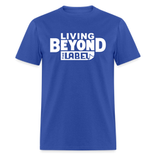Load image into Gallery viewer, Living Beyond the Label Men&#39;s T-Shirt - royal blue
