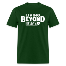 Load image into Gallery viewer, Living Beyond the Label Men&#39;s T-Shirt - forest green
