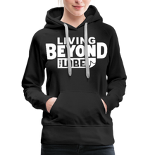 Load image into Gallery viewer, Living Beyond the Label Women’s Hoodie - black