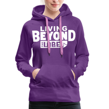 Load image into Gallery viewer, Living Beyond the Label Women’s Hoodie - purple