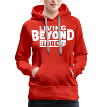 Load image into Gallery viewer, Living Beyond the Label Women’s Hoodie - red
