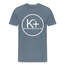 Load image into Gallery viewer, No Negative in Kelvin Men's T-Shirt - steel blue