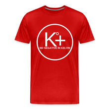 Load image into Gallery viewer, No Negative in Kelvin Men's T-Shirt - red