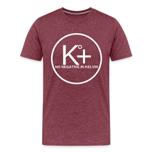 Load image into Gallery viewer, No Negative in Kelvin Men's T-Shirt - heather burgundy