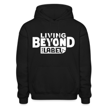 Load image into Gallery viewer, Living Beyond The Label Unisex Adult Hoodie - black