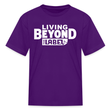 Load image into Gallery viewer, Living Beyond the Label Kids&#39; T-Shirt - purple
