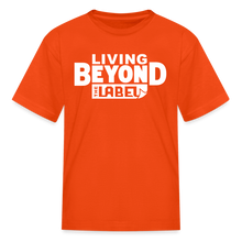 Load image into Gallery viewer, Living Beyond the Label Kids' T-Shirt - orange