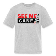 Load image into Gallery viewer, See Me Cane Kid&#39;s T-Shirt - heather gray

