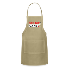 Load image into Gallery viewer, See Me Cane Adjustable Apron - khaki
