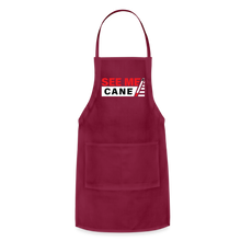 Load image into Gallery viewer, See Me Cane Adjustable Apron - burgundy
