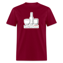 Load image into Gallery viewer, DeafBlind Potter Men&#39;s T-Shirt - burgundy

