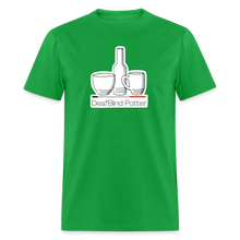 Load image into Gallery viewer, DeafBlind Potter Men&#39;s T-Shirt - bright green
