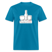 Load image into Gallery viewer, DeafBlind Potter Men&#39;s T-Shirt - turquoise
