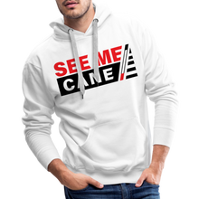 Load image into Gallery viewer, See Me Cane Men&#39;s Premium Hoodie - white

