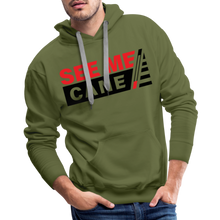 Load image into Gallery viewer, See Me Cane Men&#39;s Premium Hoodie - olive green
