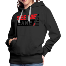 Load image into Gallery viewer, See Me Cane Women’s Premium Hoodie - black
