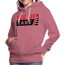Load image into Gallery viewer, See Me Cane Women’s Premium Hoodie - mauve
