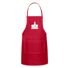 Load image into Gallery viewer, DeafBlind Potter Apron - red
