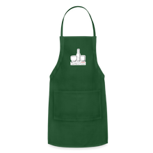 Load image into Gallery viewer, DeafBlind Potter Apron - forest green
