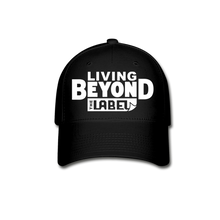 Load image into Gallery viewer, Living Beyond The Label Hat - black
