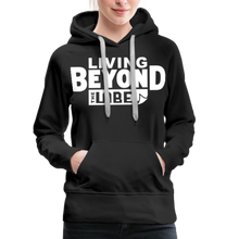 Load image into Gallery viewer, Living Beyond the Label Women’s Hoodie - black
