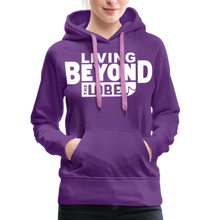 Load image into Gallery viewer, Living Beyond the Label Women’s Hoodie - purple
