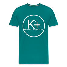 Load image into Gallery viewer, No Negative in Kelvin Men&#39;s T-Shirt - teal
