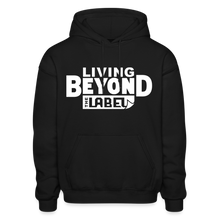 Load image into Gallery viewer, Living Beyond The Label Unisex Adult Hoodie - black
