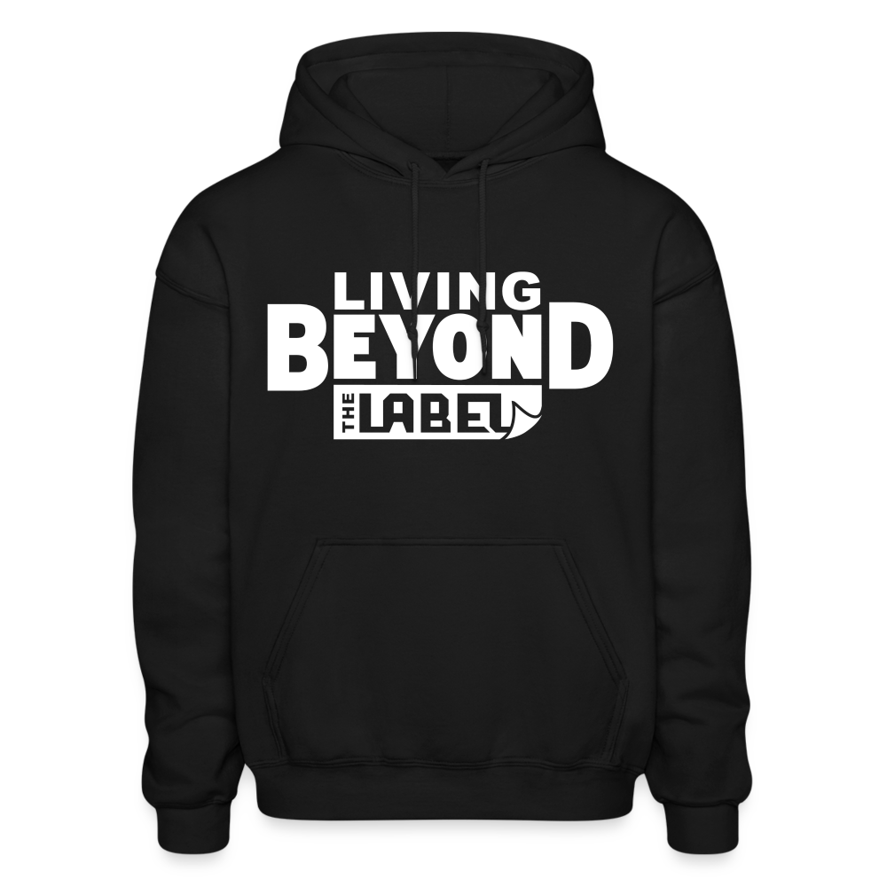 Living Beyond The Label Unisex Adult Hoodie - black