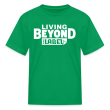 Load image into Gallery viewer, Living Beyond the Label Kids&#39; T-Shirt - kelly green
